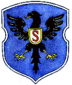 The emblem of Mazyr